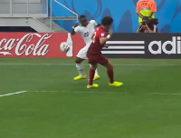 Kwadwo Asamoah's assist against Portugal in 2014