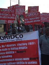 Some workers of GRIDCo