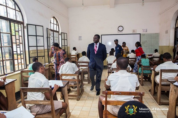 Students sitting the WASSCE | File Photo