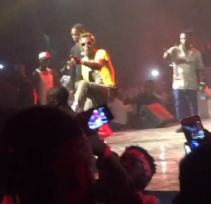 Dancehall artiste, Shatta Wale was crowned the best performer for the night