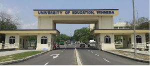 Entrance of the University of Education, Winneba