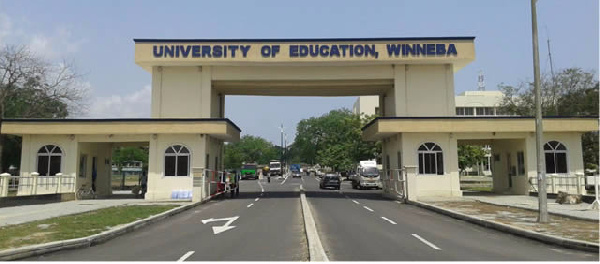 Entrance of the University of Education, Winneba