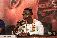 Ghana's Bantamweight champion, Jesse Manyo Plange