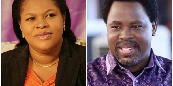 The late Prophet TB Joshua and wife, Evelyn Joshua