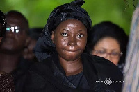 Late Major Maxwell Mahama's wife