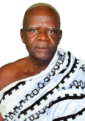 Opanyin Samuel Kwame Agyepong was buried on Saturday