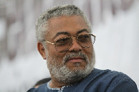 Former President, Flt Lt Jerry John Rawlings