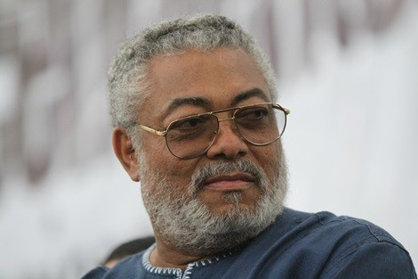 Former President, Flt Lt Jerry John Rawlings