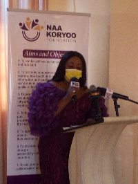 Parliamentary Candidate for the National Democratic Congress, Phylis Naa Koryoo Okunor