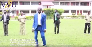 Angkaarama David with others in the video