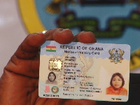 The Ghana Card registration commenced  last week