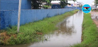 Some parts of Accra flooded