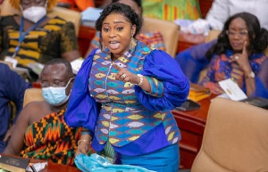 Sarah Adwoa Safo is MP, Dome-Kwabenya, Minister for Gender, Children and Social Protection