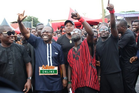 GFA President Kwesi Nyantakyi and Songo