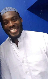 Michael Essien posted a picture of himself dressed like an Alhaji, on social media