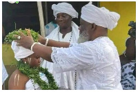 The traditional ceremony took place on Saturday, March 30, 2024, in Nungua