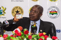 Professor Ken Attafuah, Executive Secretary of the National Identification Authority