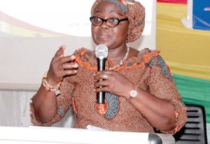 Ms. Justina Owusu-Banahene is the Municipal Chief Executive of Sunyani