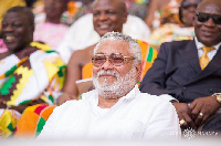 Former President Flt Lt Jerry John Rawlings