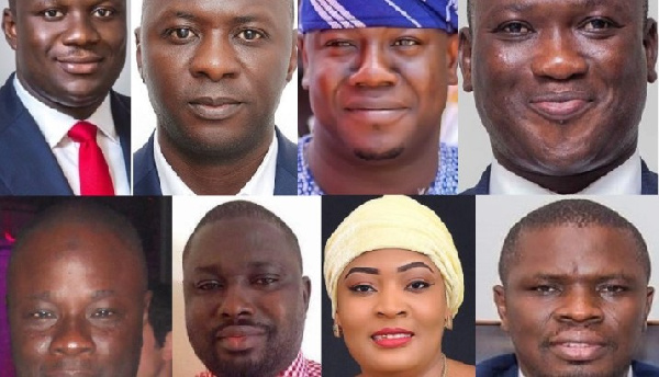 The eight people eyeing the parliamentary seats