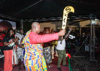 President John Mahama installed as the Mpuntuohene.