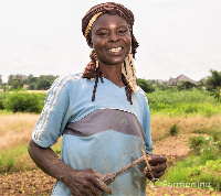 A happy farmer