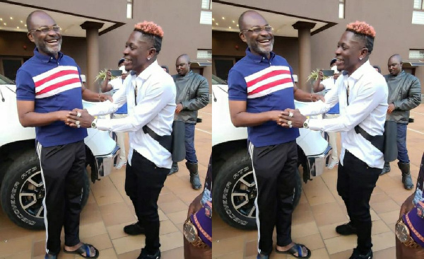 Shatta Wale met Kennedy Agyapong in Kumasi