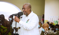 Flagbearer for the National Democratic Congress, John Mahama