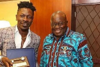 President Nana Addo Dankwa Akufo-Addo and Shatta Wale