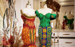 These top notch kente gowns looked beautiful on the brides that rocked them