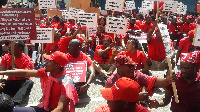 National Association of Law Students with their placards