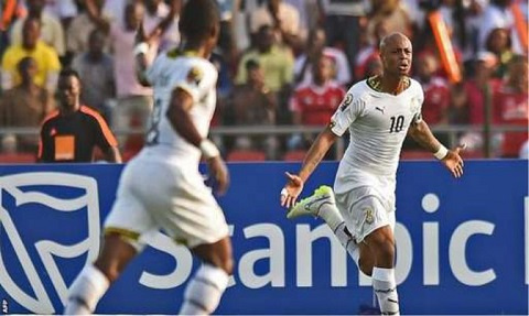 Goals from brothers Jordan Ayew and Dede Ayew gave the Black Stars a 2-1 win over DR Congo