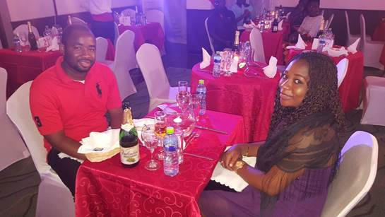 Customers treated to romantic dinner by Airtel Ghana on Val's Day