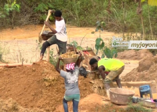 The strike aims to pressure the government to ban all forms of mining in forest reserves