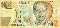 Two Ghana cedi note