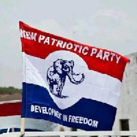 New Patriotic Party flag.