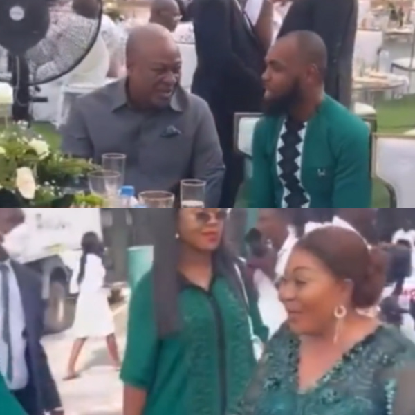 Obofour attends Mahama's wedding anniversary