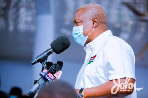 Flagbearer for the National Democratic Congress, John Mahama