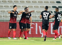 Asamoah Gyan has been restricted to only eight starts for the Arabian Gulf League Champions