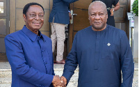 Dr. Kwabena Duffour and John Mahama