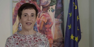 EU Ambassador to Ghana, Diana Acconica,