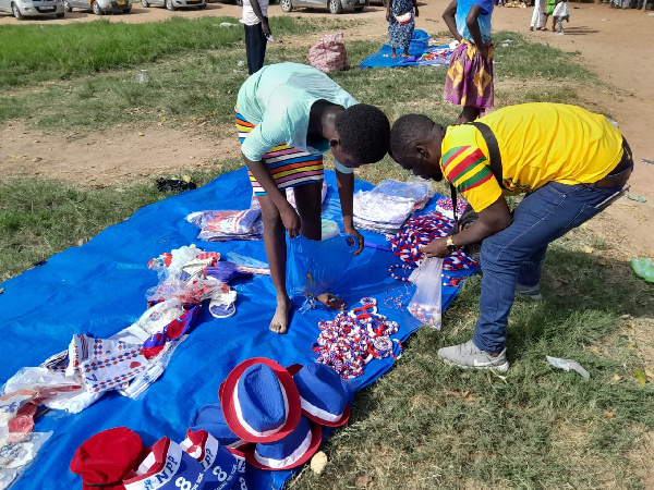 New Patriotic Party(NPP) paraphernalia on sale