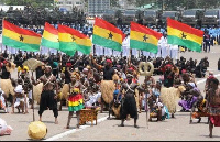 File photo: A cultural display at the Tamale stadium