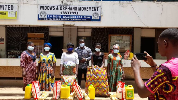 Some of the widows benefited from the programme