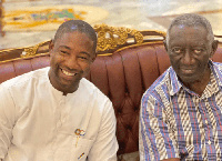 Dr Bernard Okoe-Boye and John Agyekum Kufuor