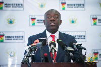 Minister of Information, Kojo Oppong Nkrumah