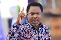 The late J.B Joshua was laid in state today