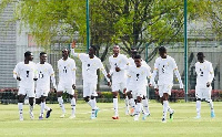 Black Stars players gear up to face Ivory Coast in the WAFU B U-17 tournament