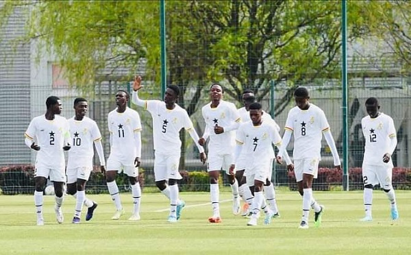 Black Stars players gear up to face Ivory Coast in the WAFU B U-17 tournament