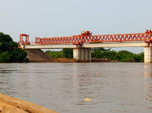 The bridge that links Ghana to Cote d'Ivoire